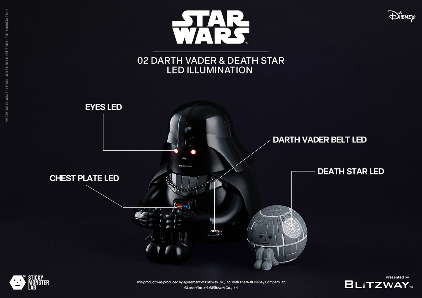 SML STAR WARS 02 DARTH VADER and DEATH STAR