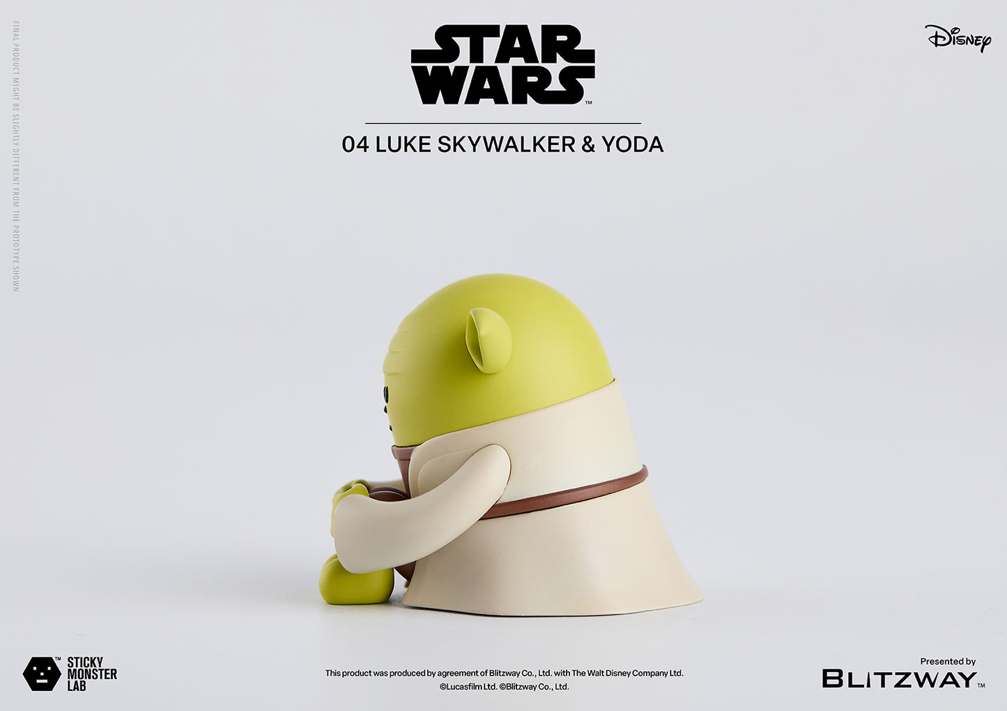 SML STAR WARS 04 LUKE SKYWALKER and YODA