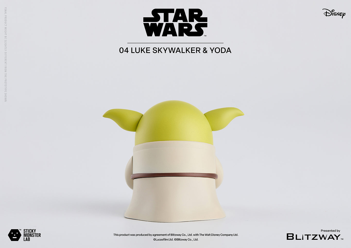 SML STAR WARS 04 LUKE SKYWALKER and YODA