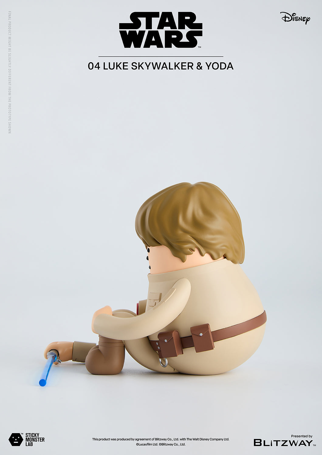 SML STAR WARS 04 LUKE SKYWALKER and YODA