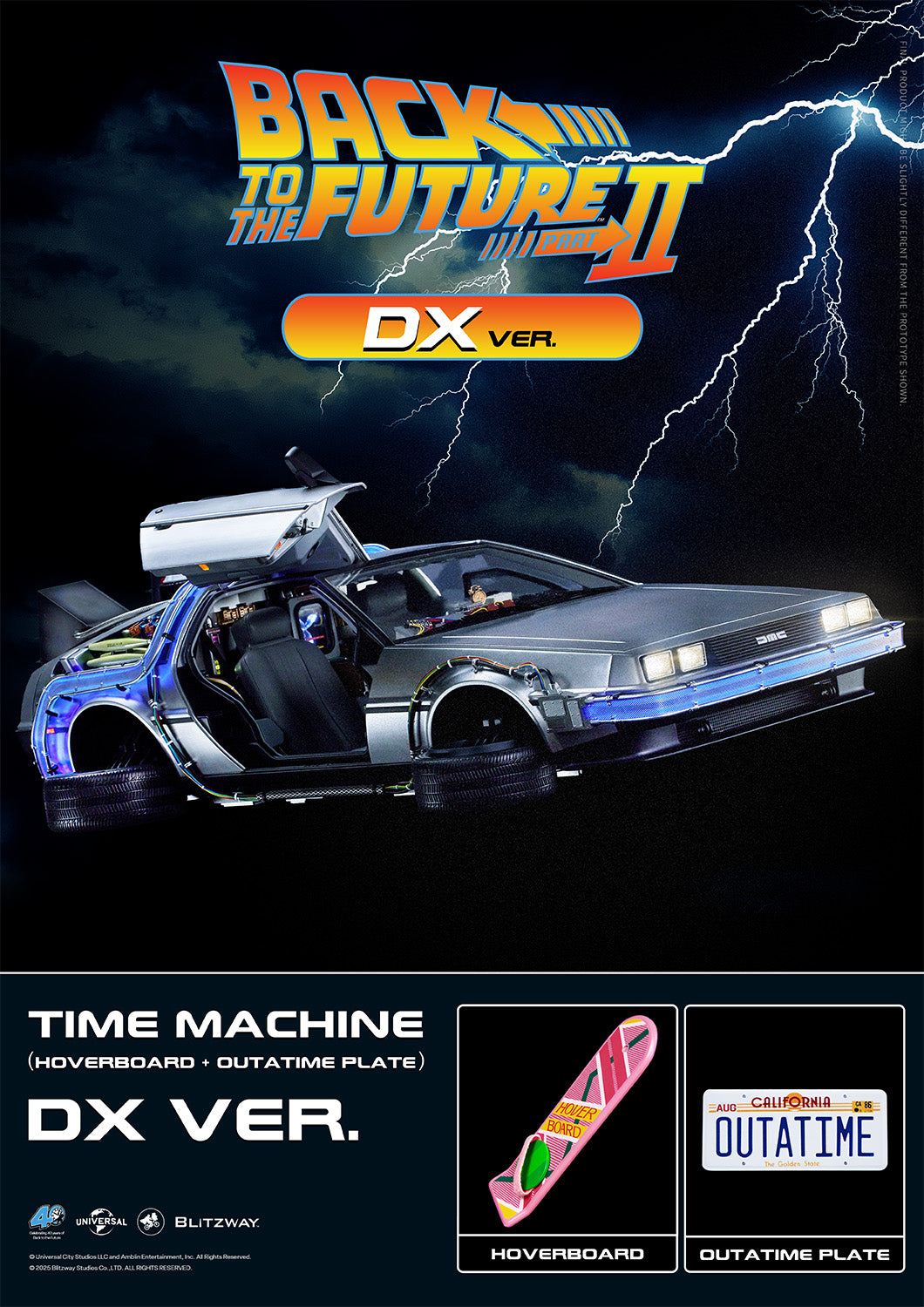 バック・トゥ・ザ・フューチャー PART2 「タイム・マシン」DX. Ver.