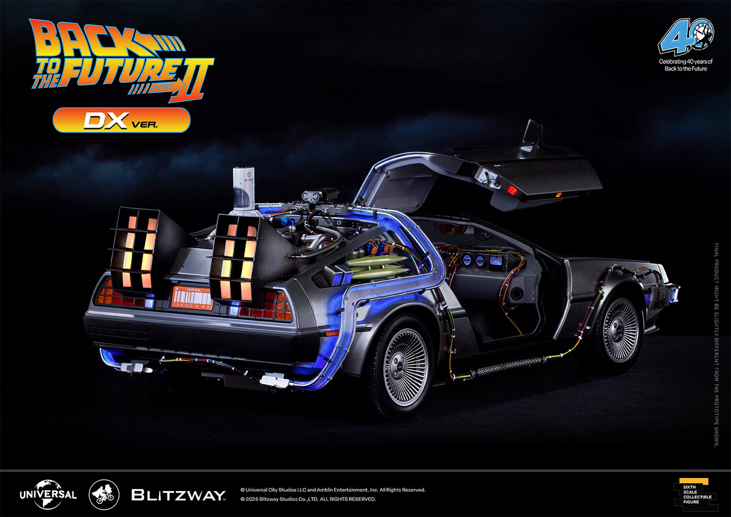 バック・トゥ・ザ・フューチャー PART2 「タイム・マシン」DX. Ver.