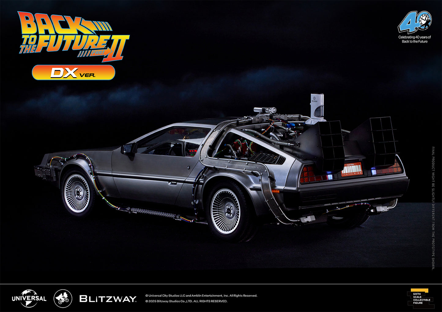 バック・トゥ・ザ・フューチャー PART2 「タイム・マシン」DX. Ver.