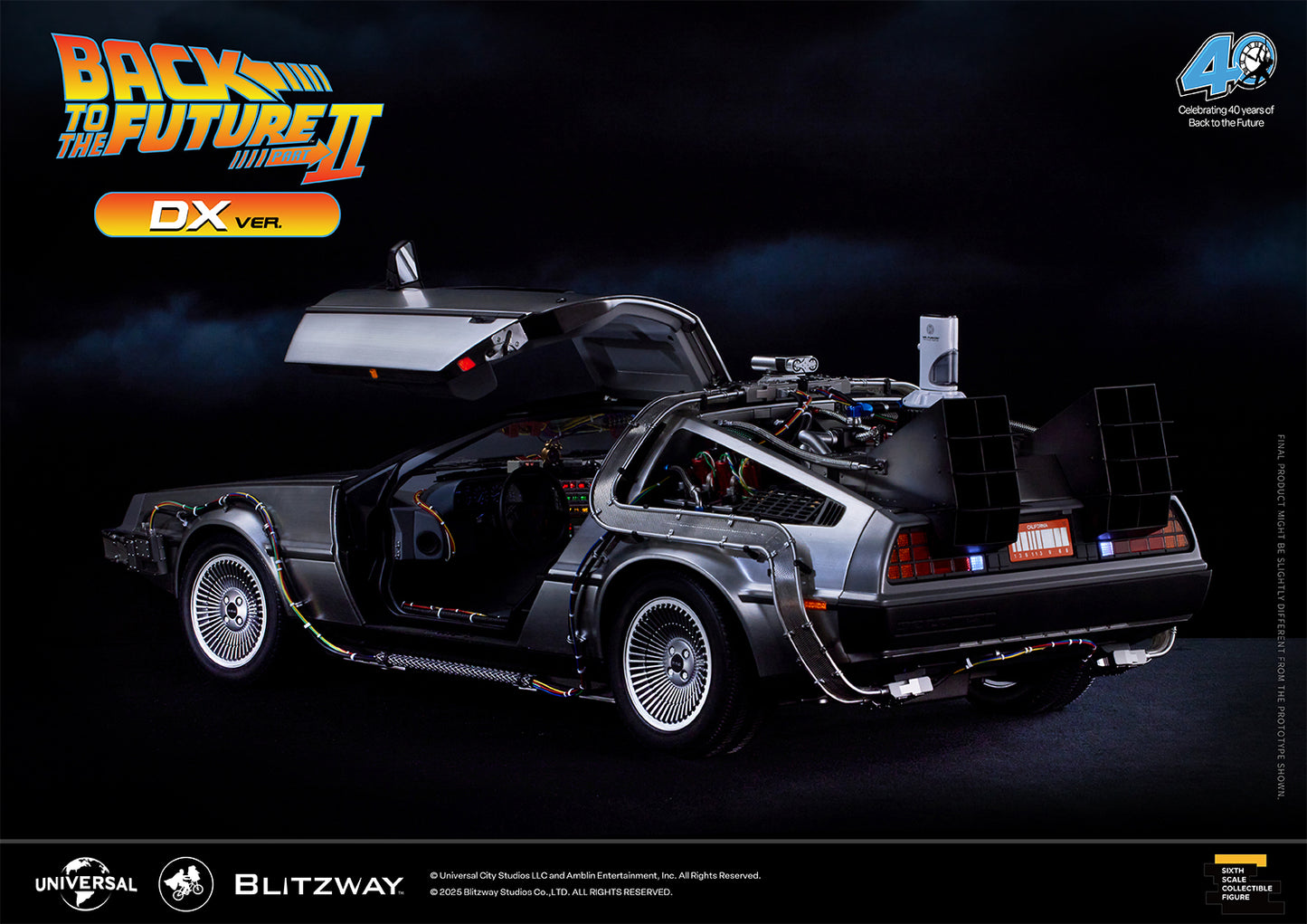 バック・トゥ・ザ・フューチャー PART2 「タイム・マシン」DX. Ver.