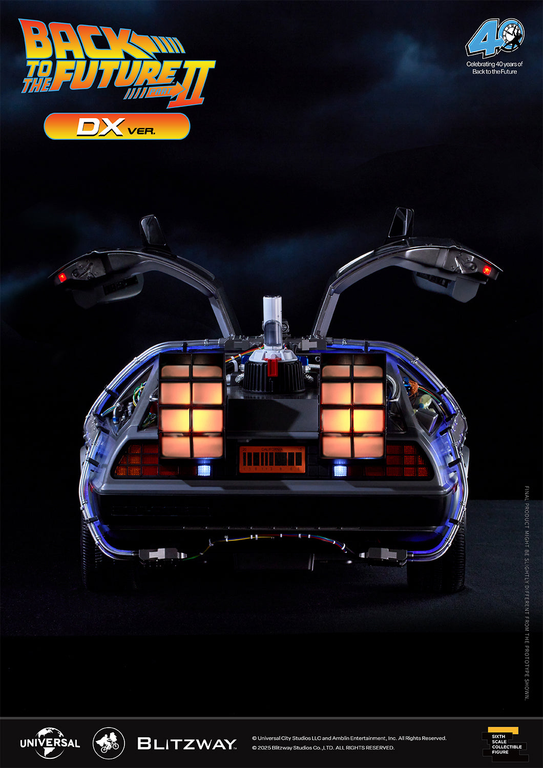 バック・トゥ・ザ・フューチャー PART2 「タイム・マシン」DX. Ver.
