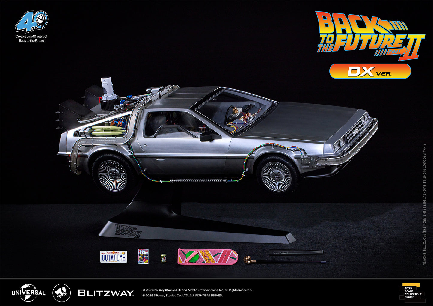 バック・トゥ・ザ・フューチャー PART2 「タイム・マシン」DX. Ver.