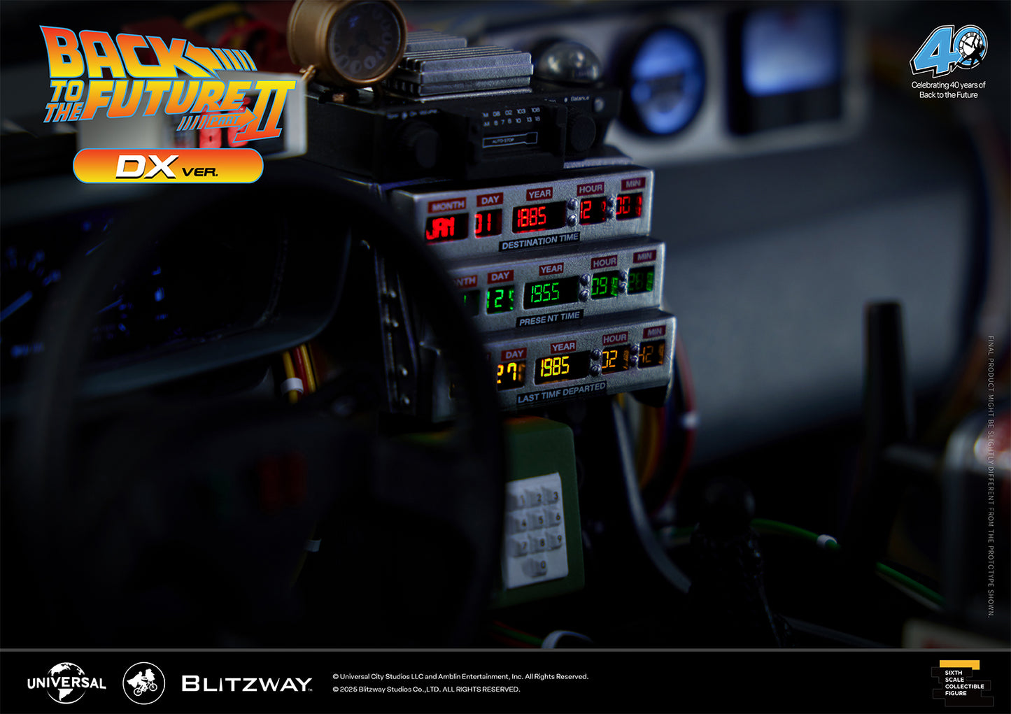 バック・トゥ・ザ・フューチャー PART2 「タイム・マシン」DX. Ver.