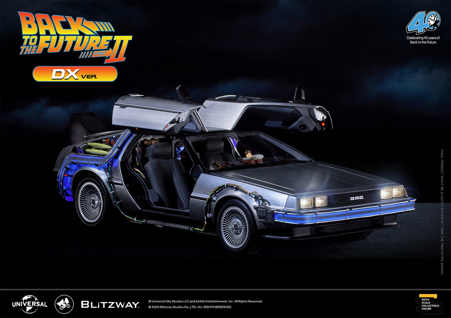 バック・トゥ・ザ・フューチャー PART2 「タイム・マシン」DX. Ver.