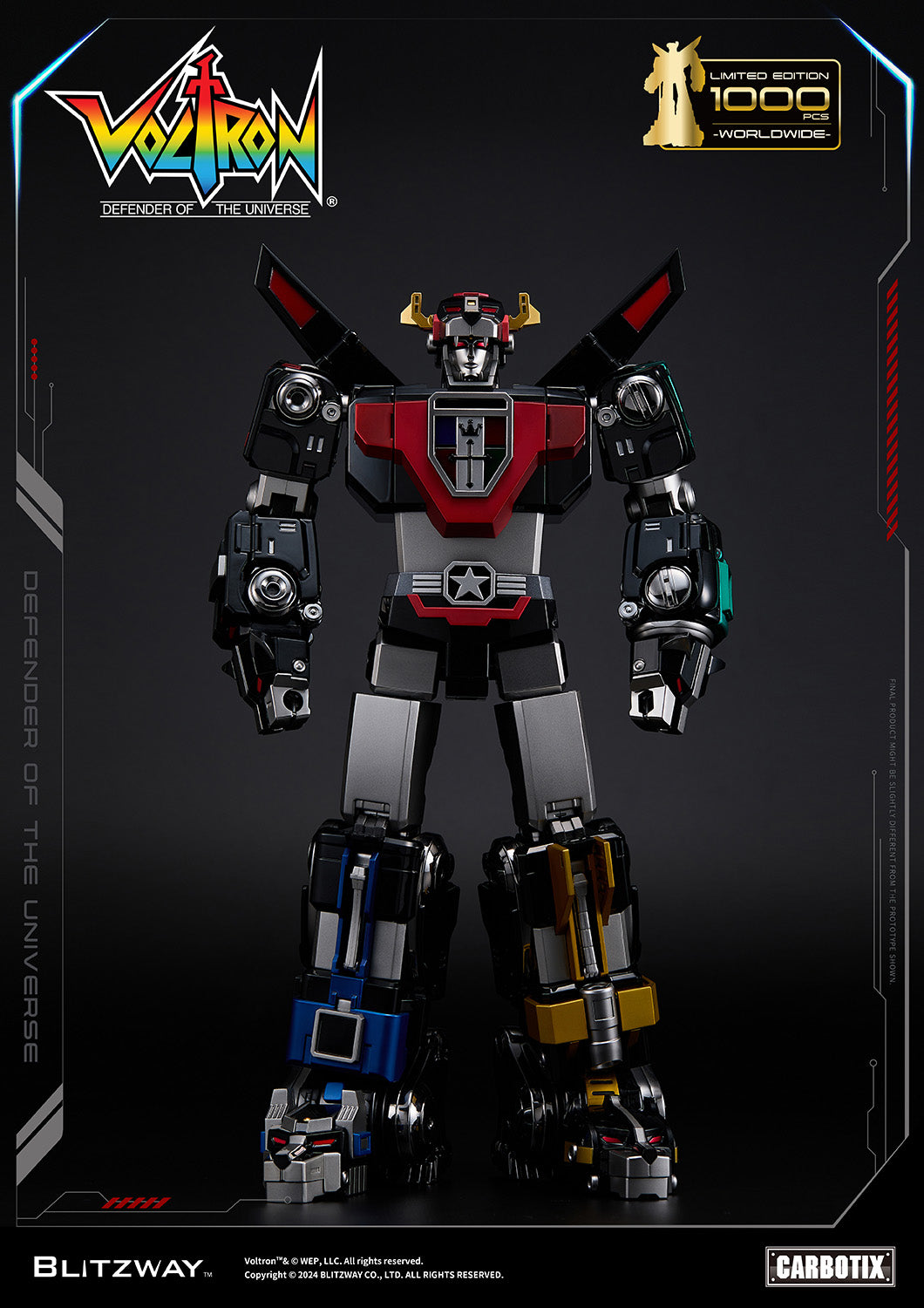 CARBOTIX ブラック・ボルトロン【直販限定商品】