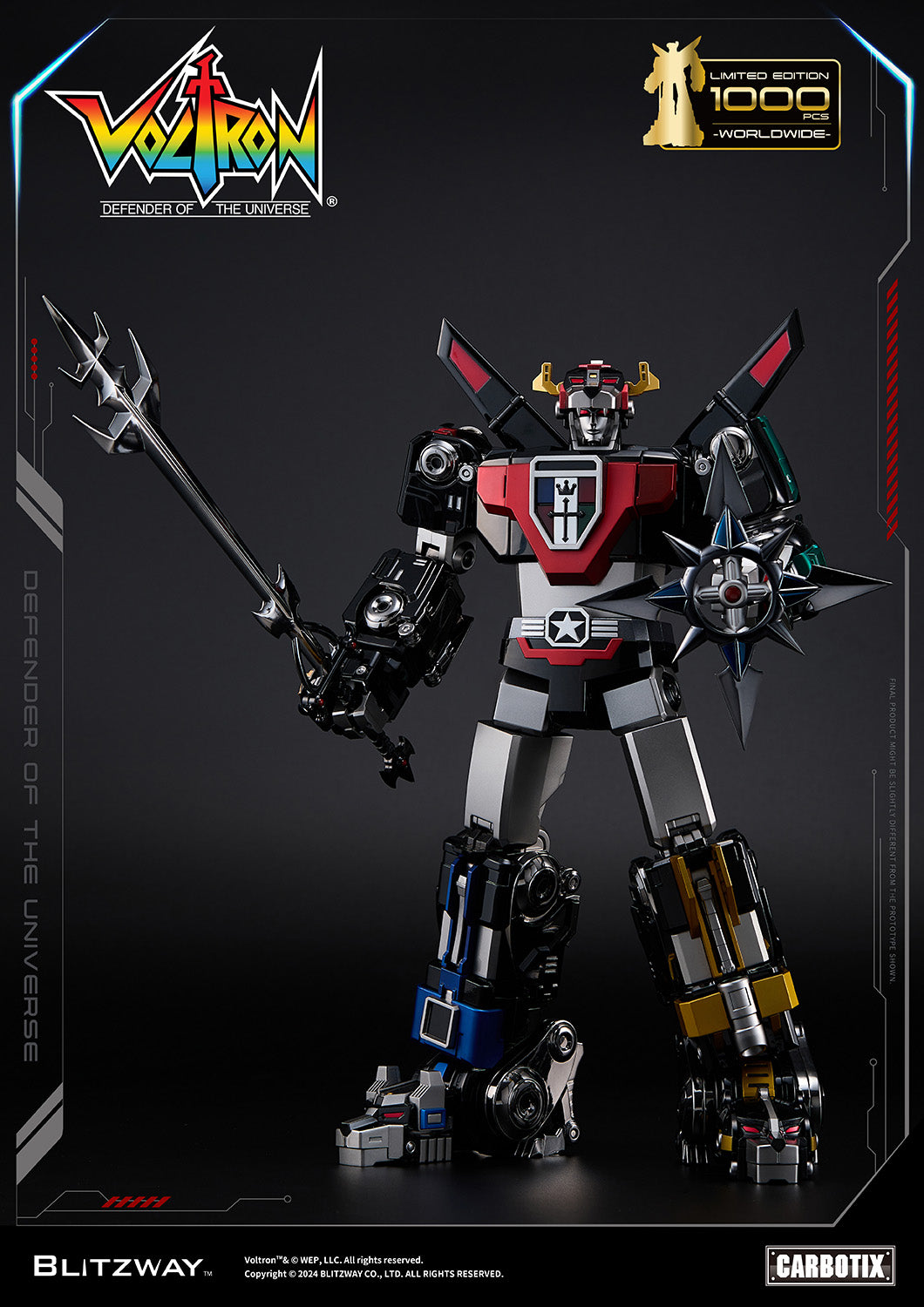 CARBOTIX ブラック・ボルトロン【直販限定商品】