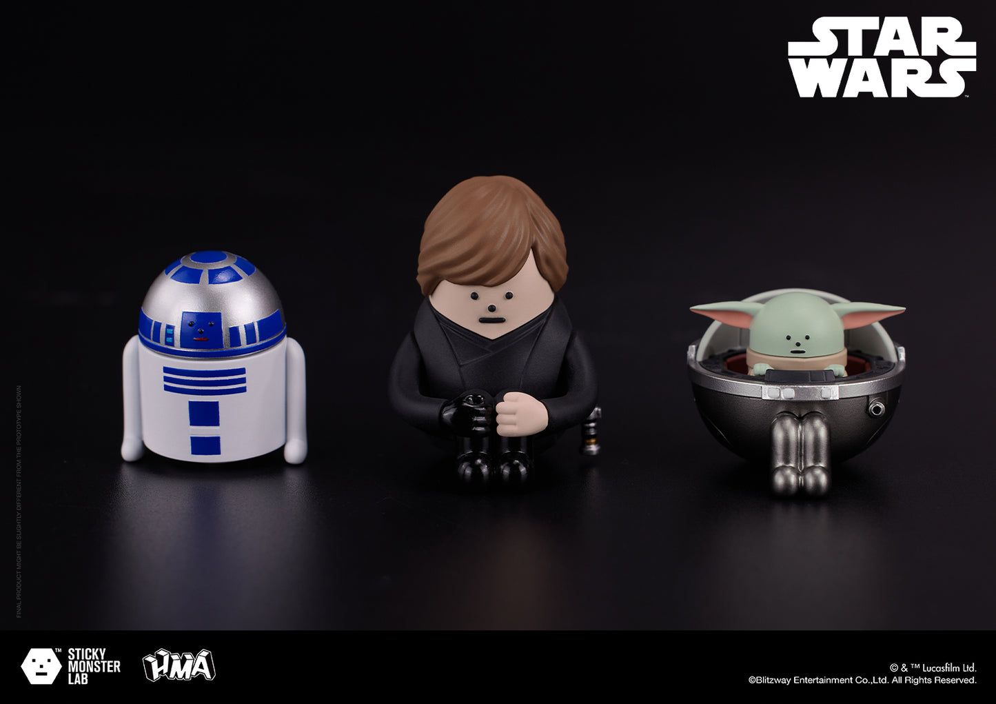 SML MINI-FIGURE BLIND BOX STAR WARS SERIES 02 'THE MANDALORIAN' (1BOX)