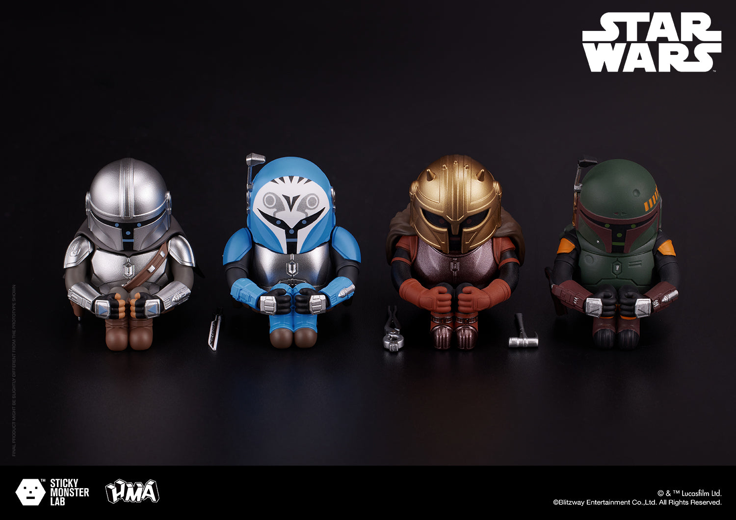 SML STAR WARS BLIND BOX SERIES スターウォーズ SML MINI-FIGURE BLIND BOX STAR WARS SERIES 02 'THE MANDALORIAN