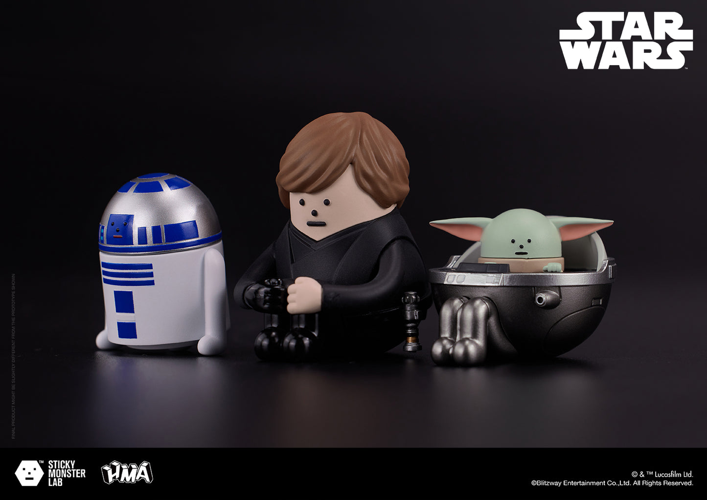 SML MINI-FIGURE BLIND BOX STAR WARS SERIES 02 'THE MANDALORIAN' (1BOX)