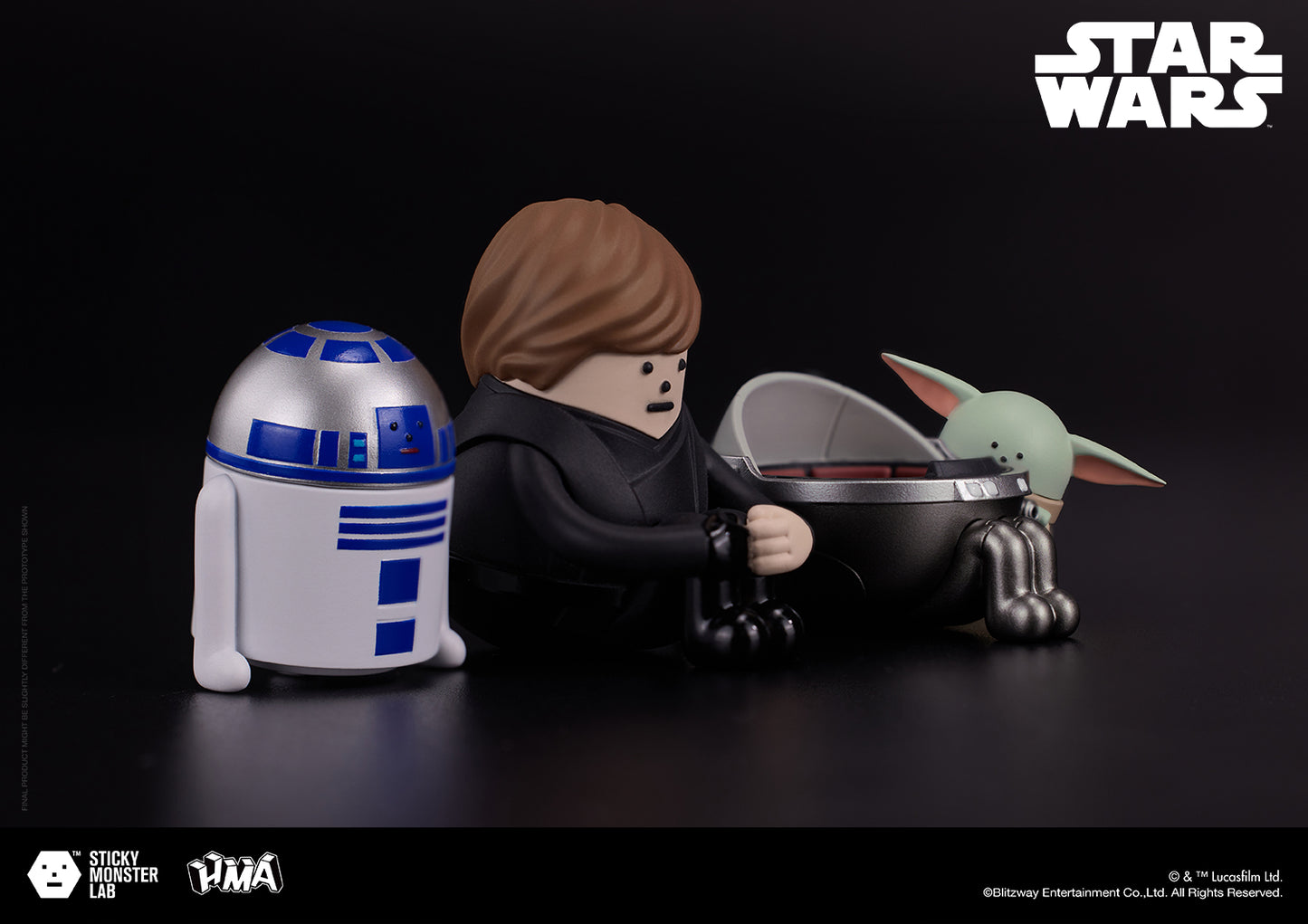 SML MINI-FIGURE BLIND BOX STAR WARS SERIES 02 'THE MANDALORIAN' (1BOX)