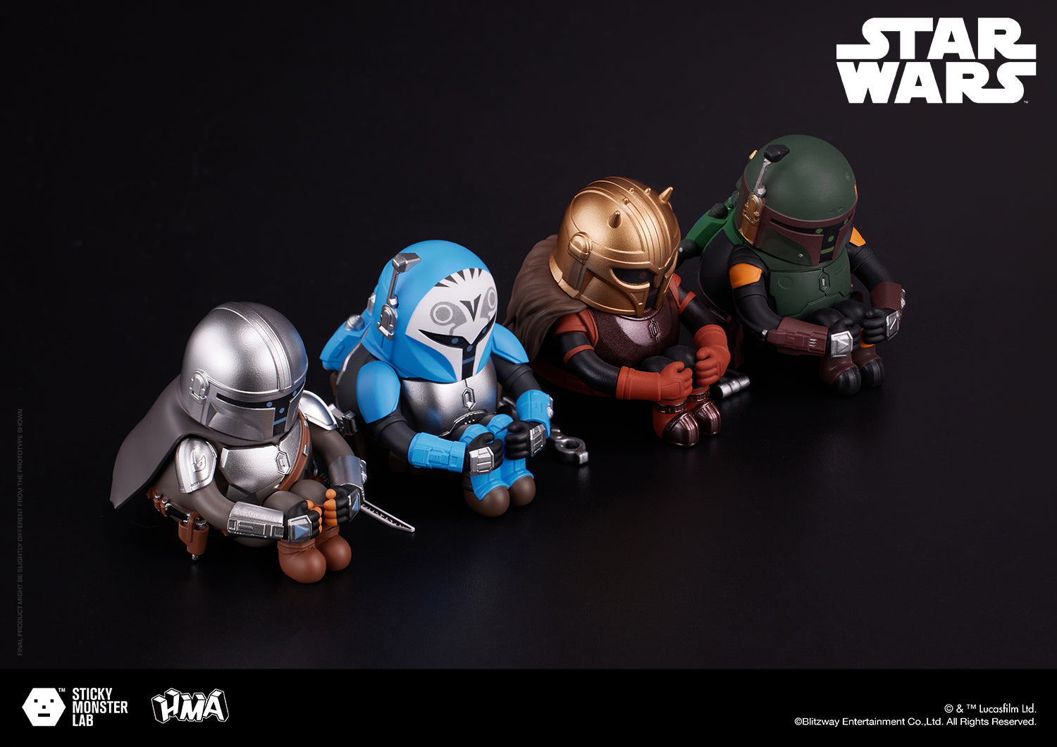 SML MINI-FIGURE BLIND BOX STAR WARS SERIES 02 'THE MANDALORIAN