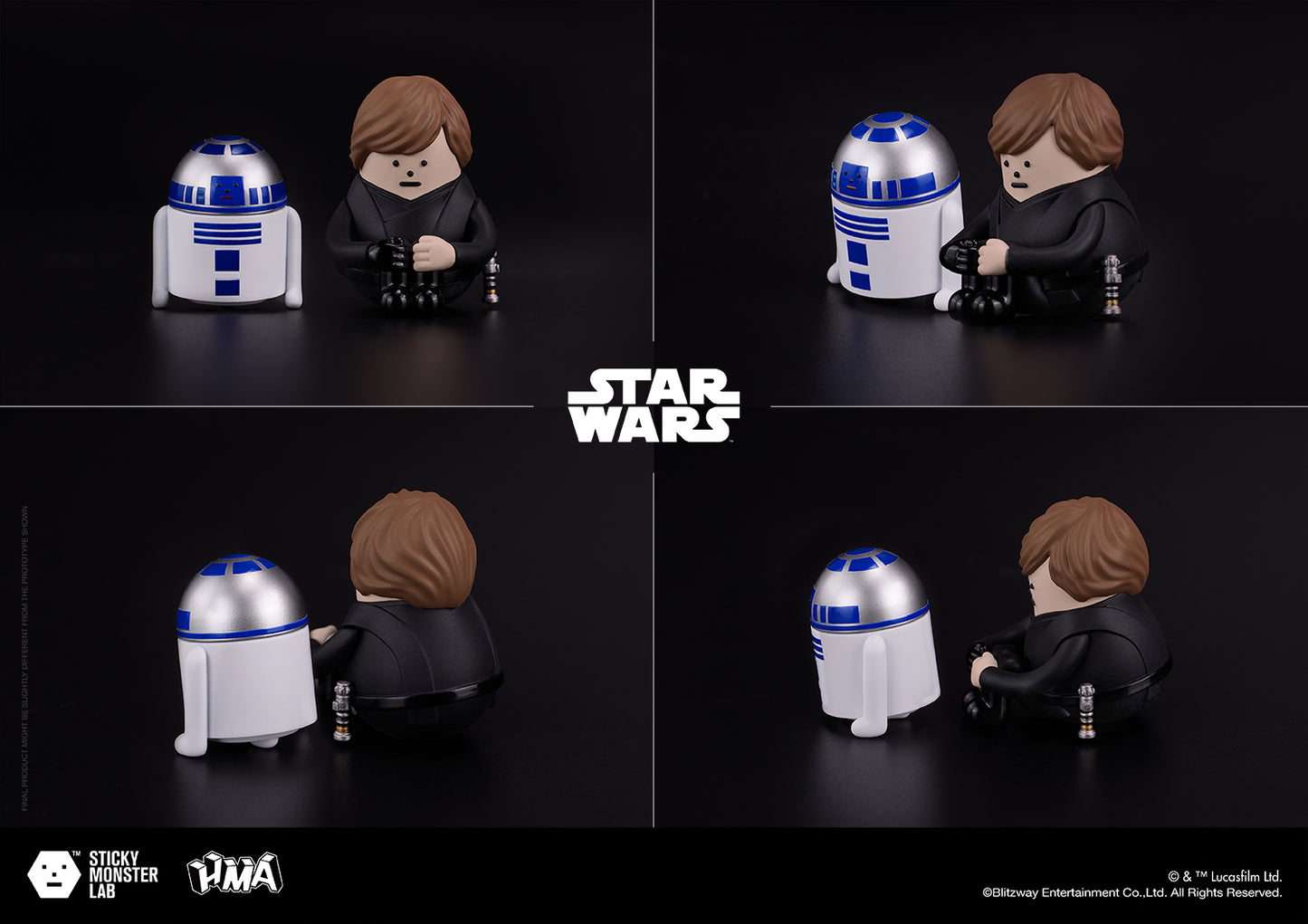 SML MINI-FIGURE BLIND BOX STAR WARS SERIES 02 'THE MANDALORIAN' (1BOX)