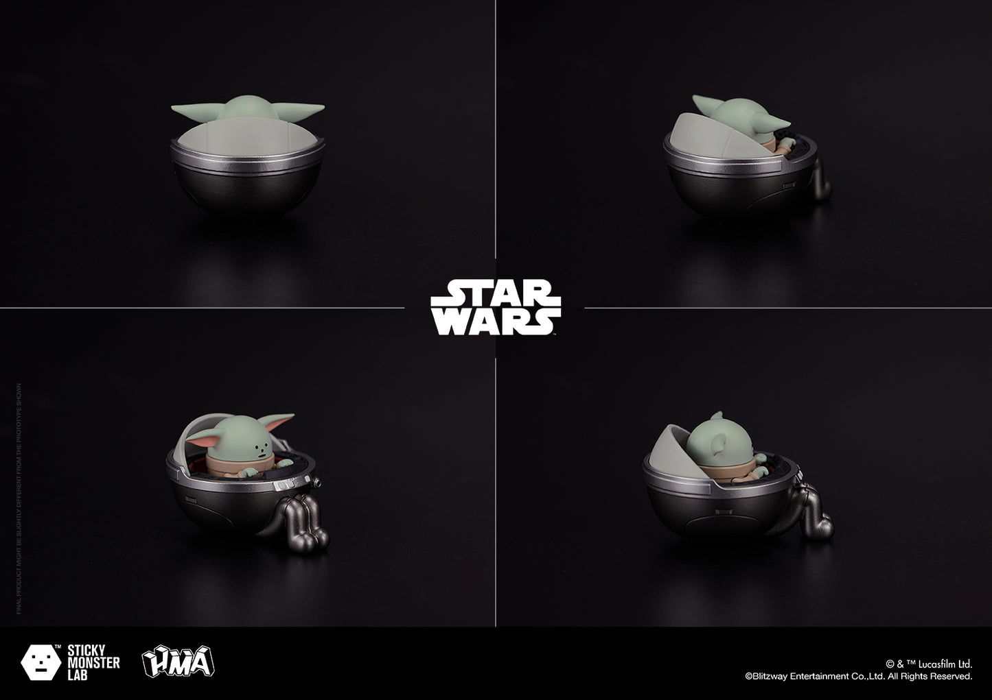SML MINI-FIGURE BLIND BOX STAR WARS SERIES 02 'THE MANDALORIAN' (1BOX)