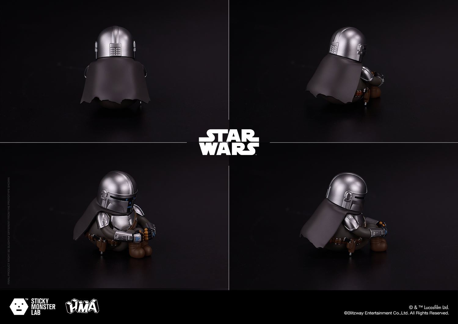 SML MINI-FIGURE BLIND BOX STAR WARS SERIES 02 'THE MANDALORIAN