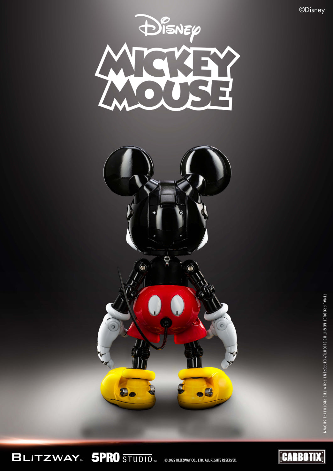 初売り】 CARBOTIX BLITZWAY コミック・アニメ Mickey (D100Ver. Mouse ...