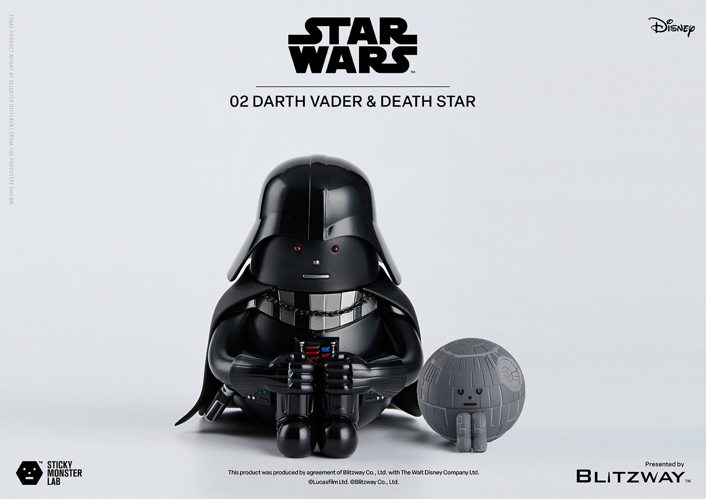 SML STAR WARS 02 DARTH VADER and DEATH STAR