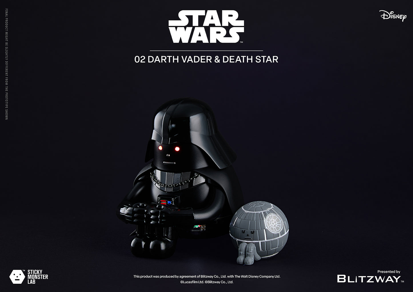 SML STAR WARS 02 DARTH VADER and DEATH STAR