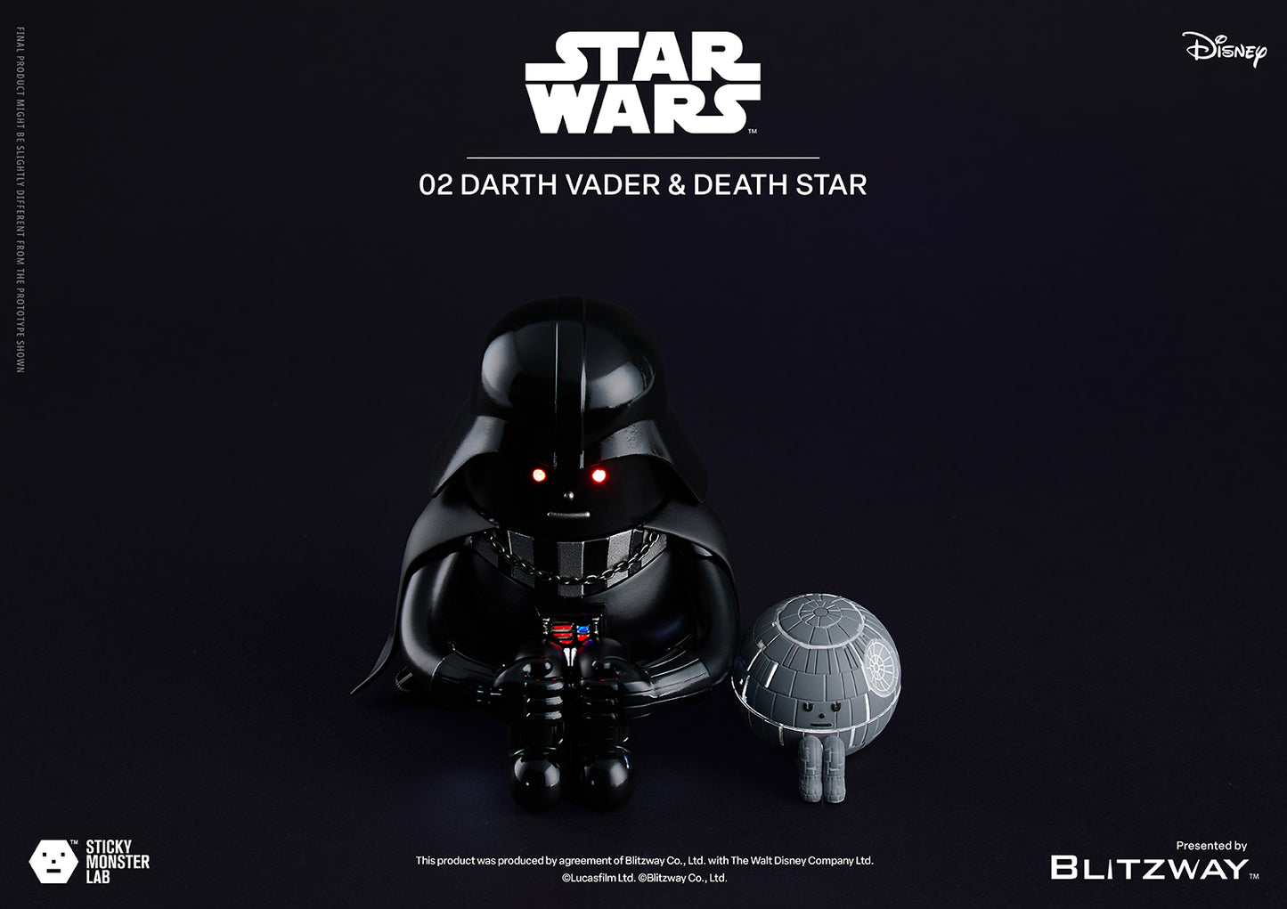 SML STAR WARS 02 DARTH VADER and DEATH STAR