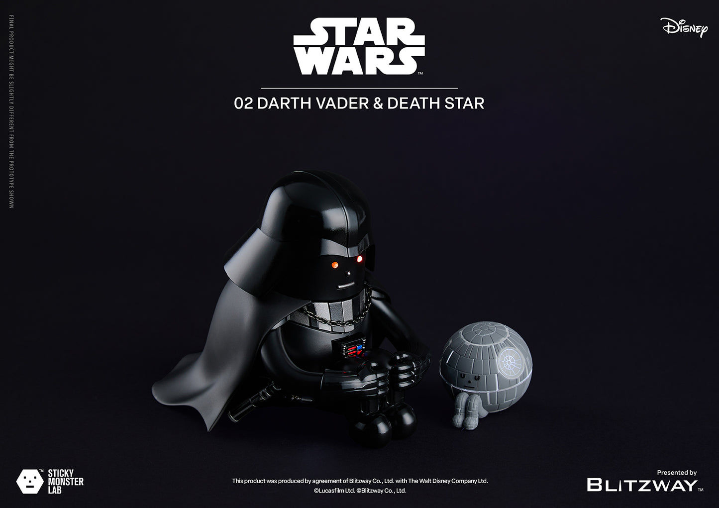 SML STAR WARS 02 DARTH VADER and DEATH STAR