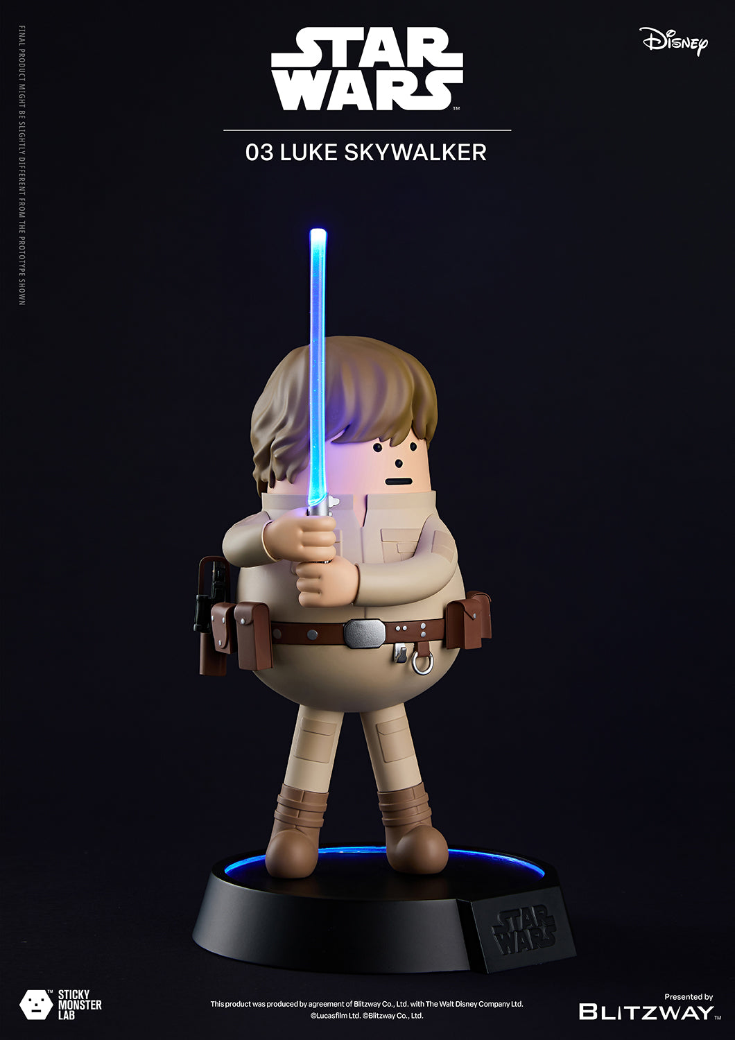 SML STAR WARS 03 LUKE SKYWALKER