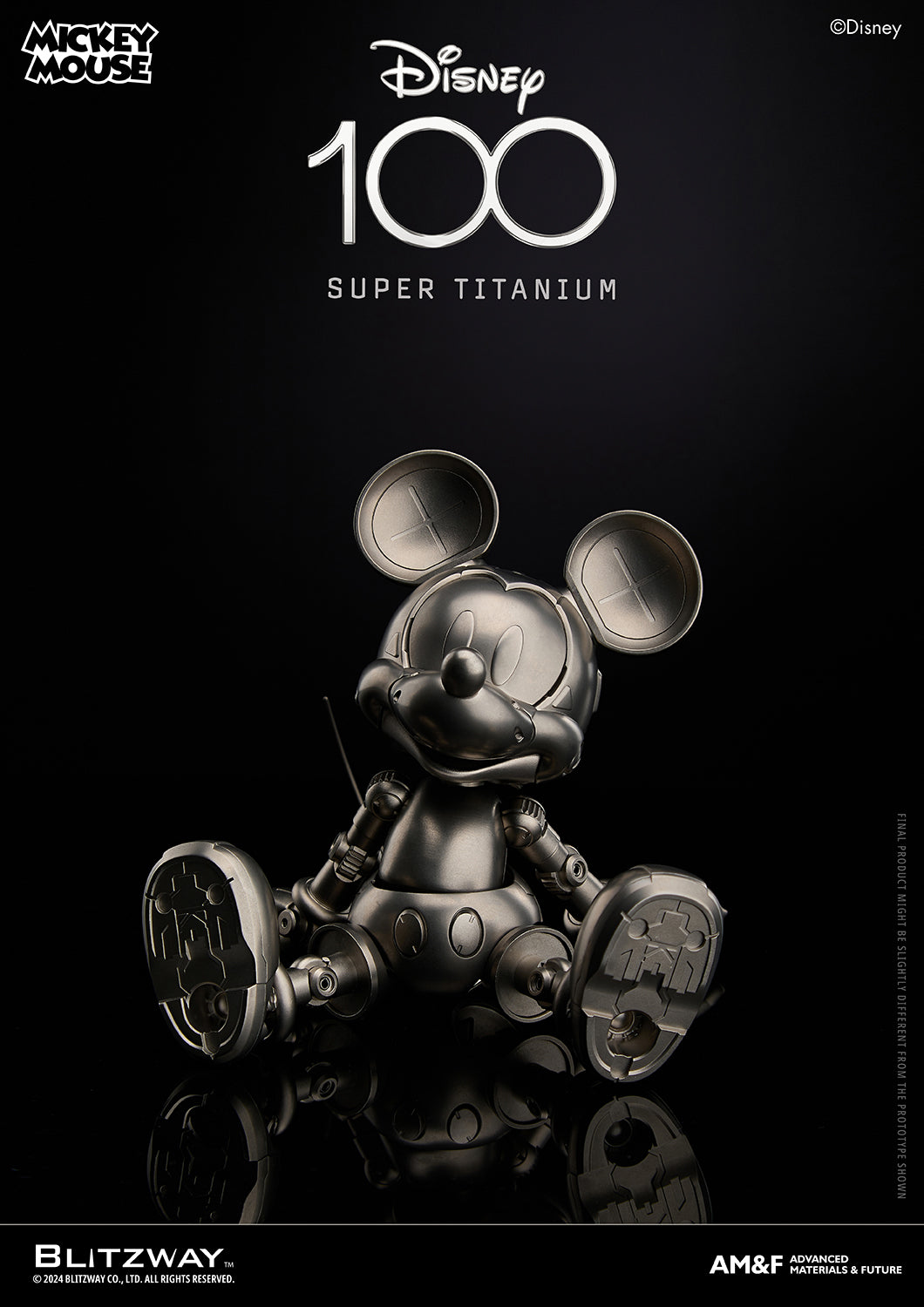 SUPER TITANIUM D100 MICKEY MOUSE – BLITZWAY JAPAN