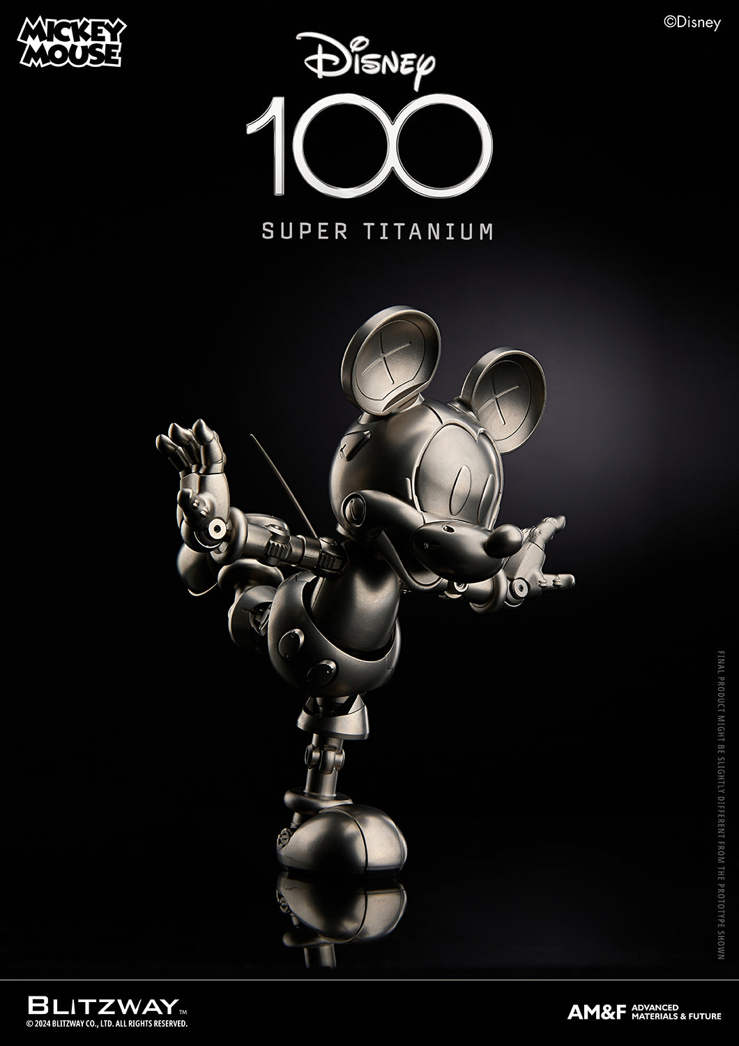 SUPER TITANIUM D100 MICKEY MOUSE – BLITZWAY JAPAN