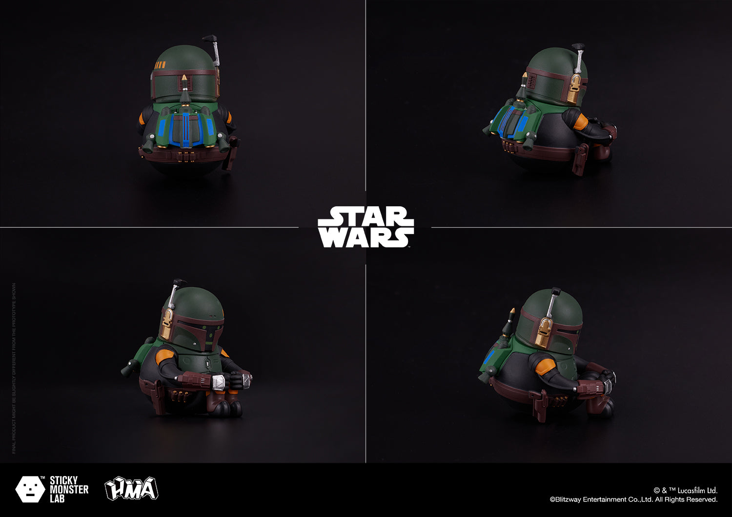 SML MINI-FIGURE BLIND BOX STAR WARS SERIES 02 'THE MANDALORIAN
