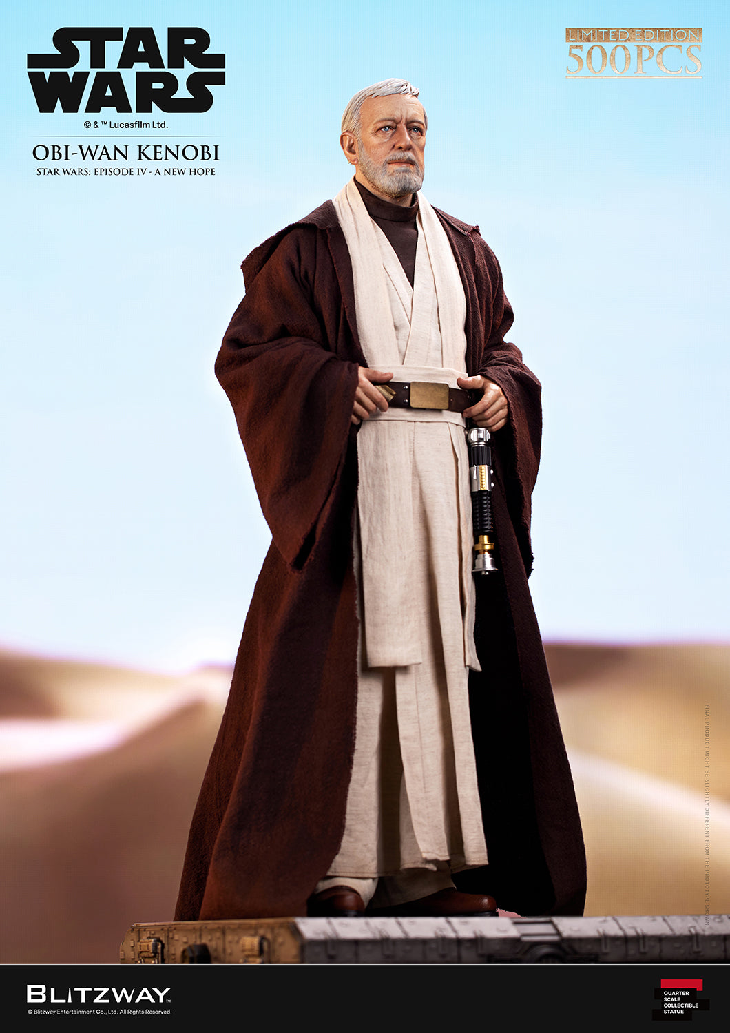 開封未使用　スター・ウォーズ オビ＝ワン・ケノービ EP4　ホットトイズ オビ＝ワン・ケノービ (スター・ウォーズ エピソード4／新たなる希望