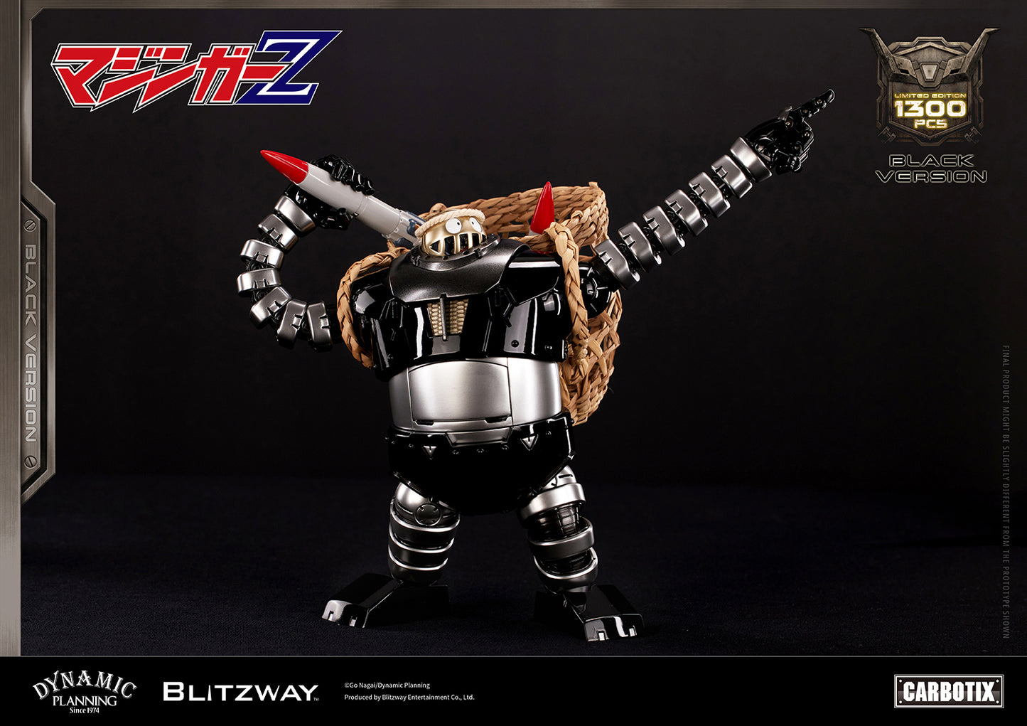 CARBOTIX ボスボロット (Black Ver.)