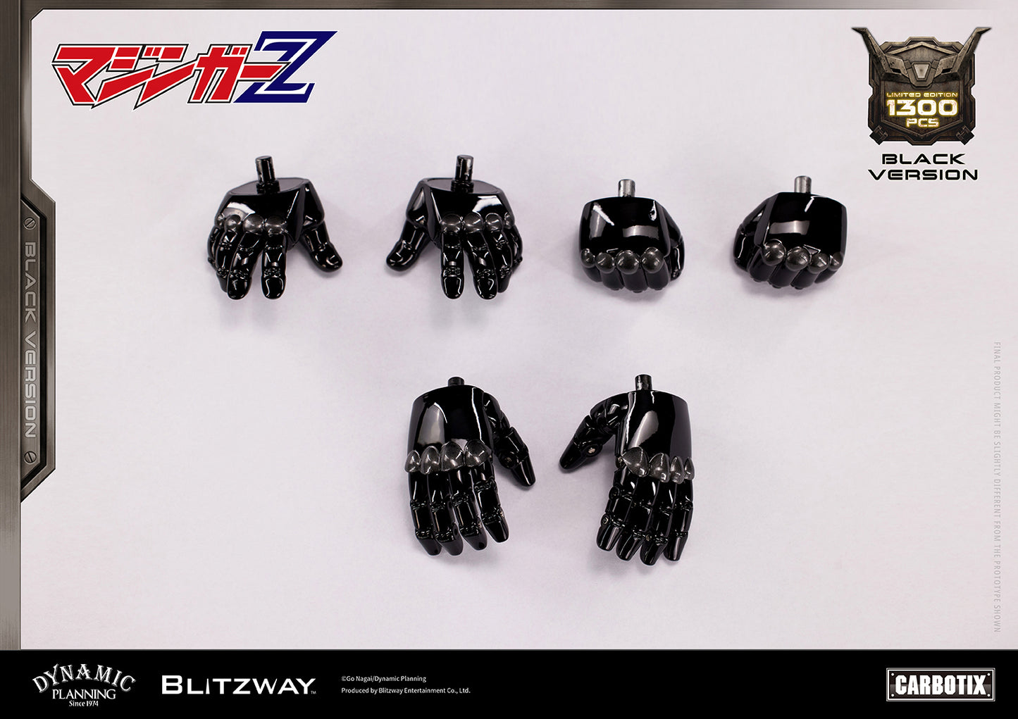 CARBOTIX ボスボロット (Black Ver.)