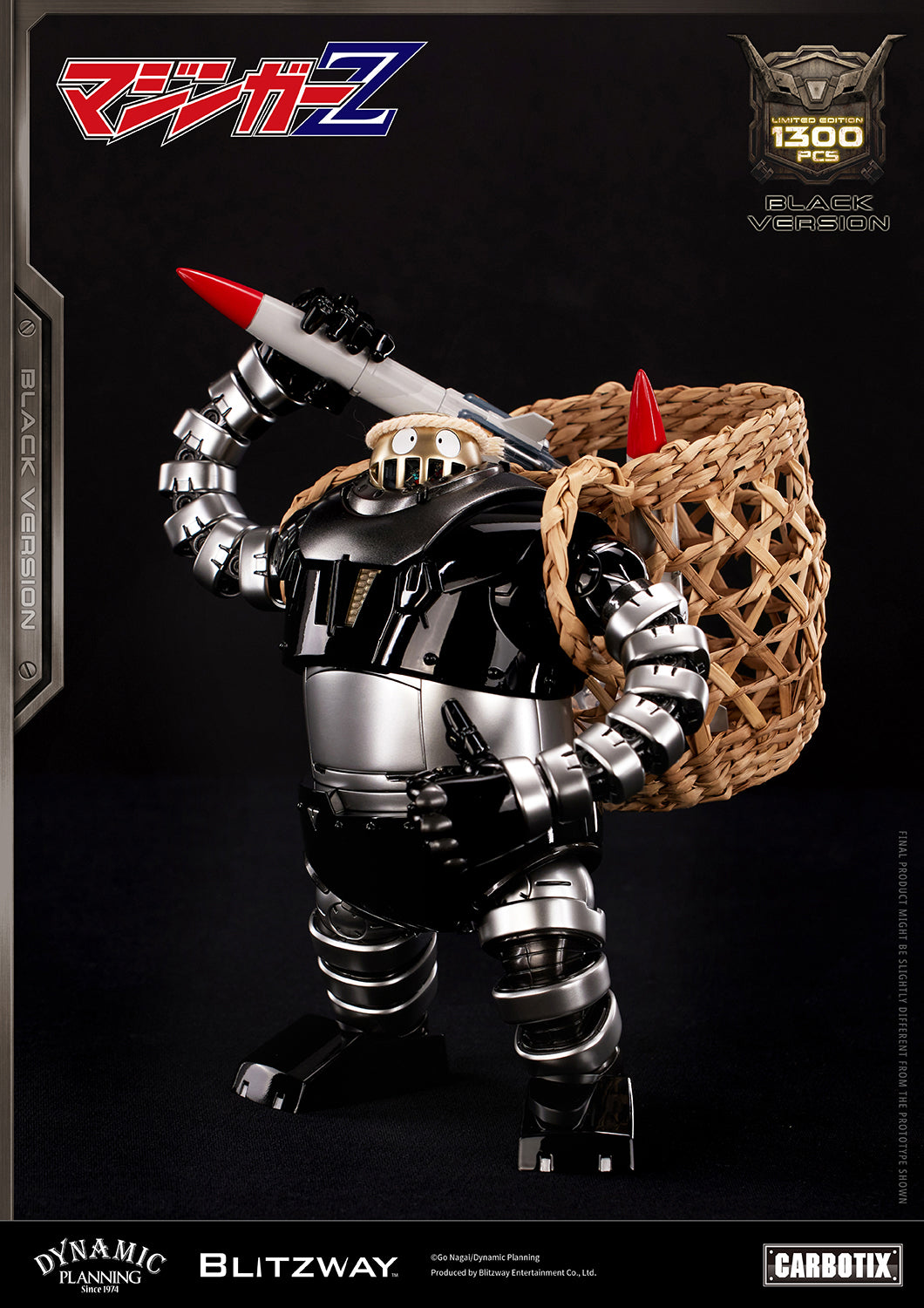 CARBOTIX ボスボロット (Black Ver.)