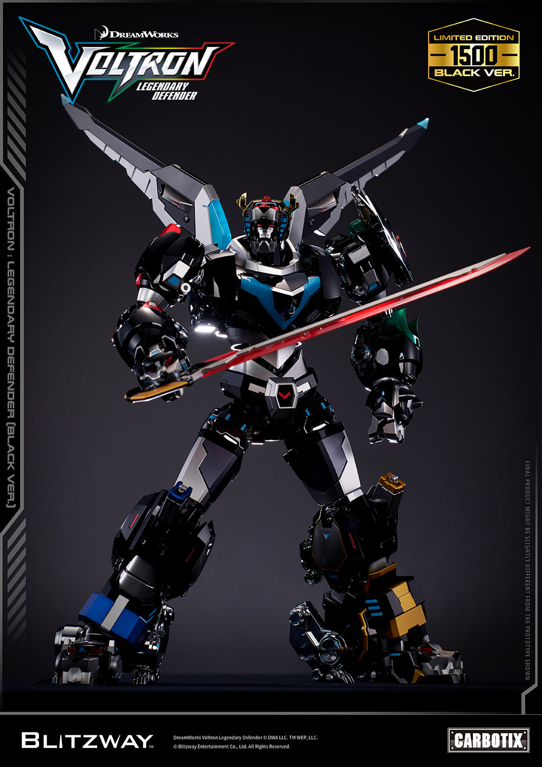 CARBOTIX ヴォルトロン (Black Ver.)